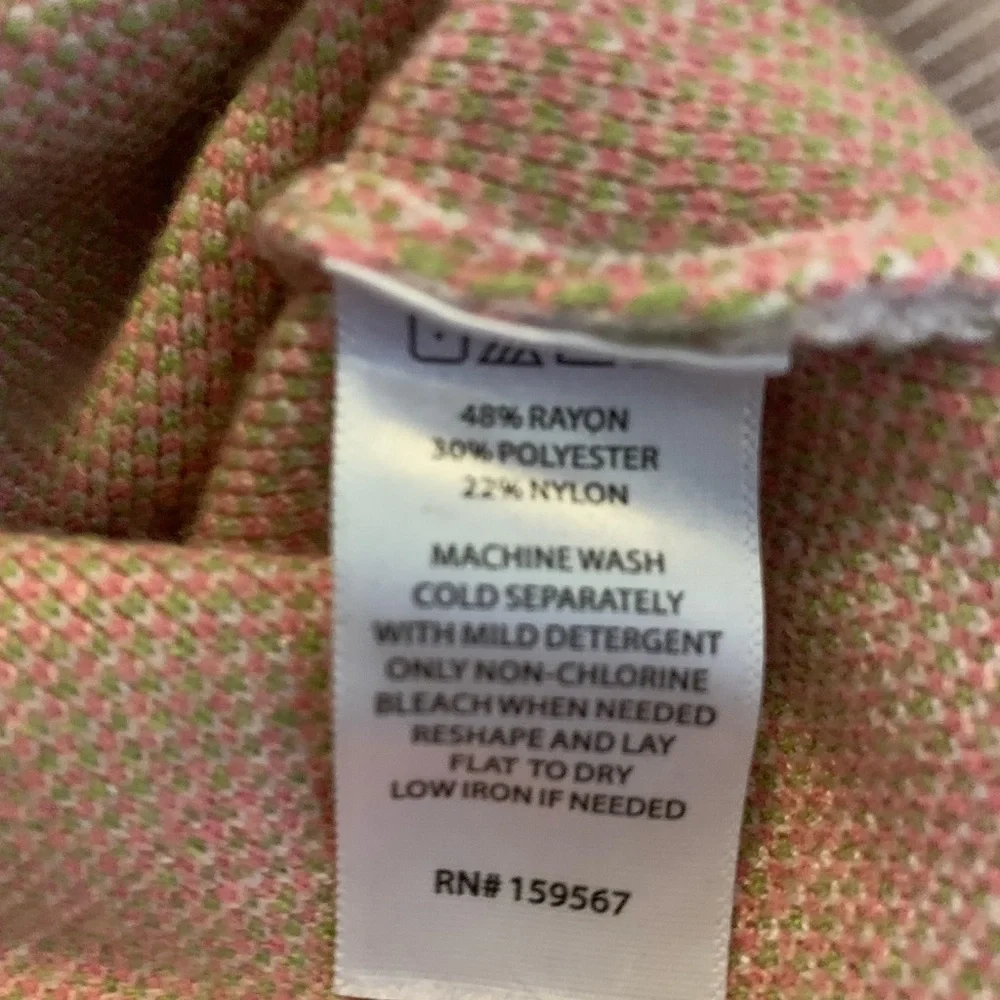 Willow & Wind Floral Knit Sweater with Pink Roses size medium euc - Picture 5 of 5
